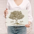thumbnail image 1 of Darling Souvenir Personalized Engraved Laser Cut Wedding Guest Book Wooden Cover Sign-in Book Registry Guestbook Scrapbook-NM, 1 of 7