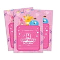 thumbnail image 1 of Darling Souvenir Pink Birthday Invitation Card 28 Pcs Fill or Write In Blank Invites Printable Party Supplies 5 x 7 Inches, 1 of 5