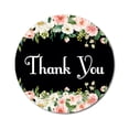 thumbnail image 1 of Darling Souvenir Round 45 Pcs Dandelion Wishes Thank You Stickers Personalized Bride Groom Names And Date Envelope Seals-White, 1 of 1