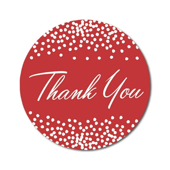 Darling Souvenir Sparkles Elegent Non Custoamized 45 Pcs Round Thank You Stickers-1.6 Inches