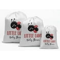 thumbnail image 1 of Darling Souvenir White Bee & Little Lady Baby Shower Party Supplies Gift Pouches Favor&nbsp;Candy Bags&nbsp;15 Pieces, 1 of 5