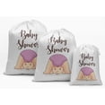 thumbnail image 1 of Darling Souvenir White Cute Baby Shower Party Supplies&nbsp;Drawstring Pouches&nbsp;Favor Bags 15 Pieces, 1 of 5