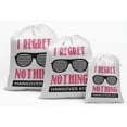 thumbnail image 1 of Darling Souvenir White Hangover Kit Bachelorette Party Supplies Favor Bags&nbsp;Jewelry&nbsp;Pouches 15 Pieces, 1 of 5