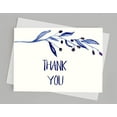 thumbnail image 1 of Darling Souvenir White Leaves Thank You Card Wedding Thank You Card Greeting Cards With White Envelopes - 100 Pcs, 1 of 4