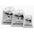 thumbnail image 1 of Darling Souvenir White Our Little Superhero Birthday Party Supplies Favor Bags Gift Pouches 15 Pieces, 1 of 5