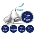 thumbnail image 1 of Darling Souvenir chocolate Candy Labels Wedding Stickers Pack of 190 Pcs Party Favor-Navy Blue, 1 of 2