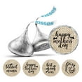 thumbnail image 1 of Darling Souvenir &nbsp;Candy Favor Mother's Day Party Theme&nbsp;chocolate&nbsp;Stickers 190 Pcs-Glitter Gold, 1 of 1