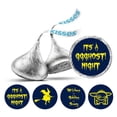 thumbnail image 1 of Darling Souvenir &nbsp;DIY its A Ghost Night Party Theme&nbsp;Stickers Candy Labels 190 Pcs-Navy Blue, 1 of 1