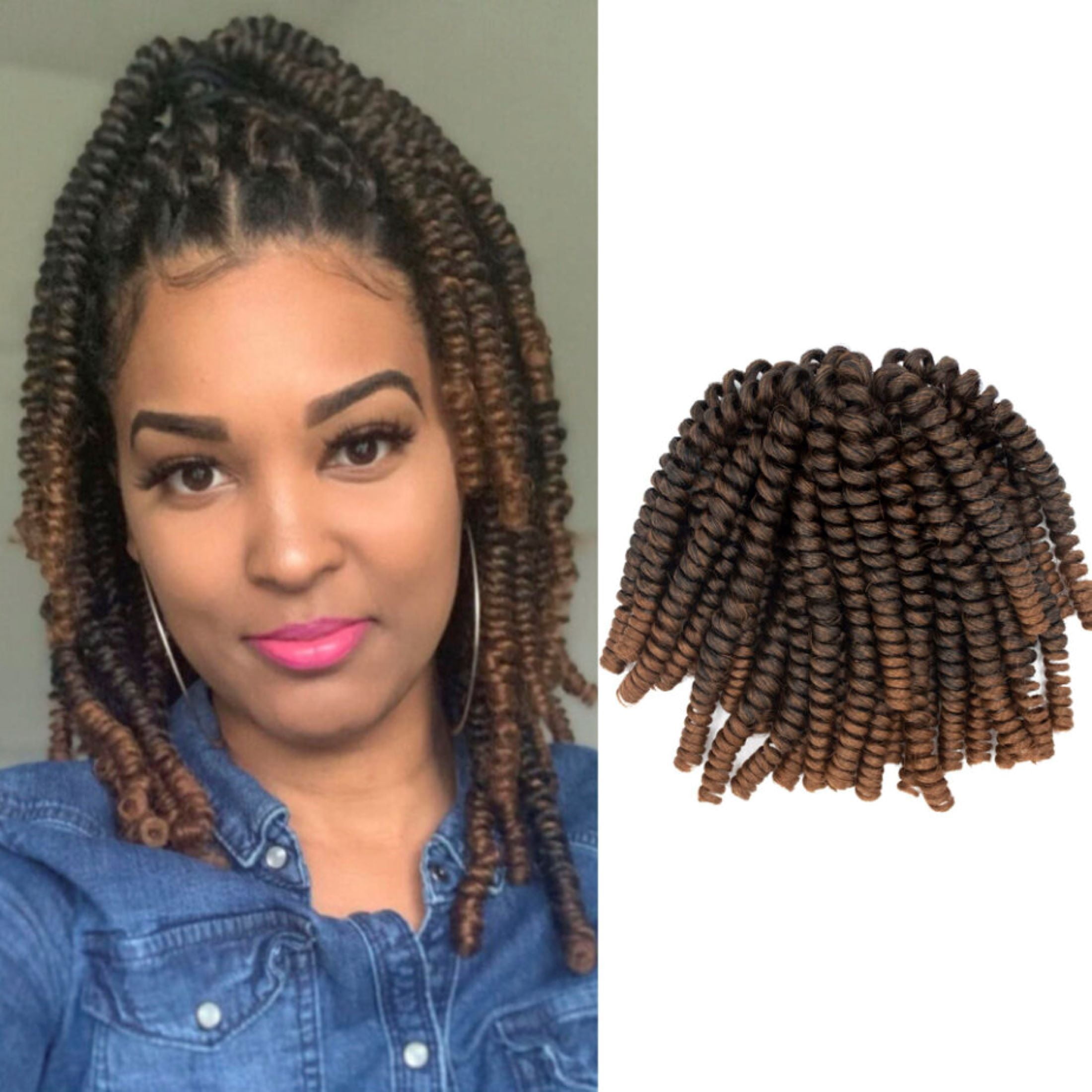 How to EASY Passion Twists : No Rubber Band 