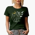 thumbnail image 1 of Darling You Are Magic, Boho Mystical & Celestial Inspired Art Merch Gift, Military Green T-Shirt, Medium, 1 of 5