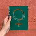 thumbnail image 1 of Darling You Are Magic Woman Power Spiral Notebook | Feminist Metallic Gift Journal, 1 of 10