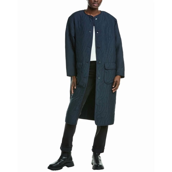 Darling womens Willow Long Jacket, s, Blue
