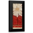 thumbnail image 1 of Darlington, Kerry 7x14 Black Modern Framed Museum Art Print Titled - Flower Power I, 1 of 5