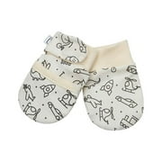 Darlyng & Co.'s Anti-Scratch Newborn Baby Mittens (0-6 months) 1 pair (Space Beige)