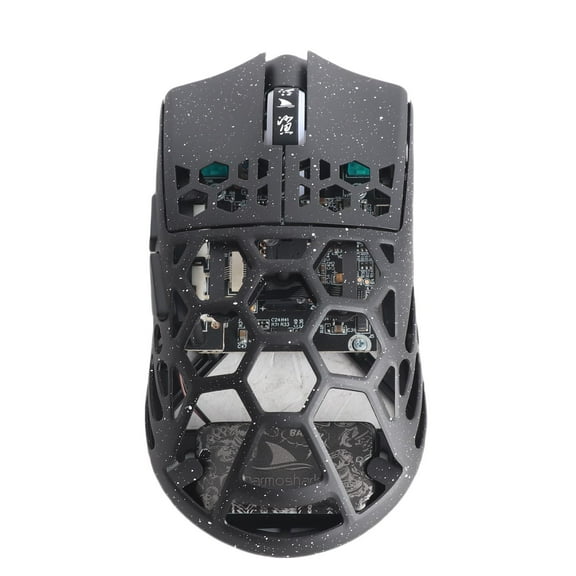 For Darmoshark M2 Wireless Mouse BT5.0 2.4G 1KHz Receiver Wired -Mode Rechargeable Gaming Mouse Lightweight Design 26000DPI Adjustable Mice Ergonomic Design Large-capacity