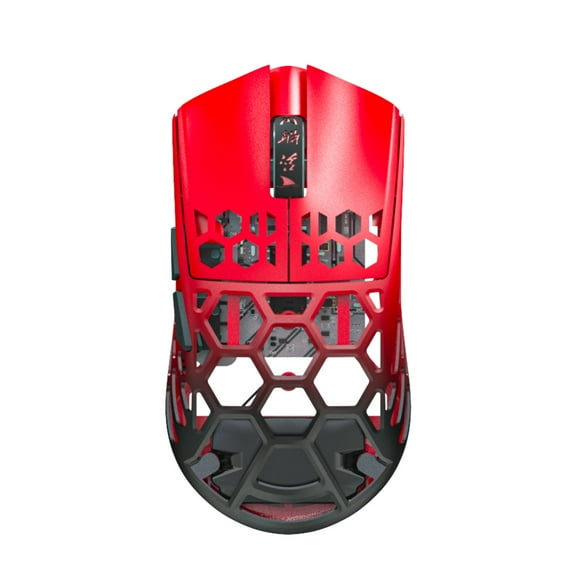 Darmoshark M2 Wireless Mouse BT5.0 2.4G 4KHz Receiver Wired -Mode Rechargeable Gaming Mouse Lightweight Design 26000DPI Adjustable Mice Ergonomic Design Large-capacity Battery