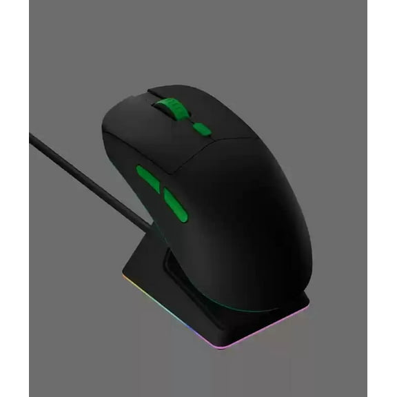 Darmoshark X5 Esports Gaming Mouse Wired Wireless Low Delay Office Gaming Mouse With Charging Stand Paw3395 Flagship Chip