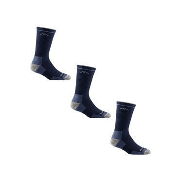 Darn Tough Hiker Boot Midweight with Cushion, Eclipse, Small (3-Pack)