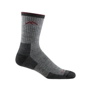 Darn Tough Hiker Micro Crew Midweight with Cushion Socks, Charcoal, Large