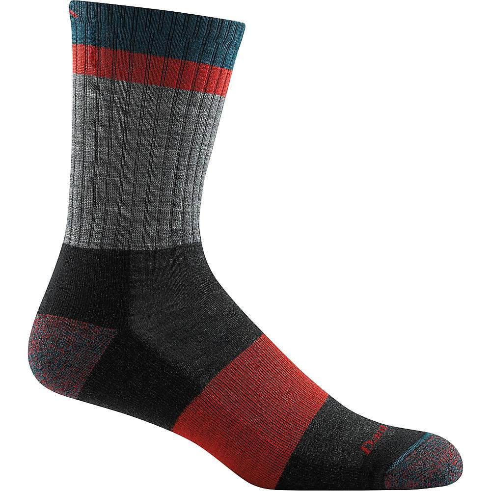 Darn Tough Men's Heady Stripe Light Cushion Micro Crew Sock