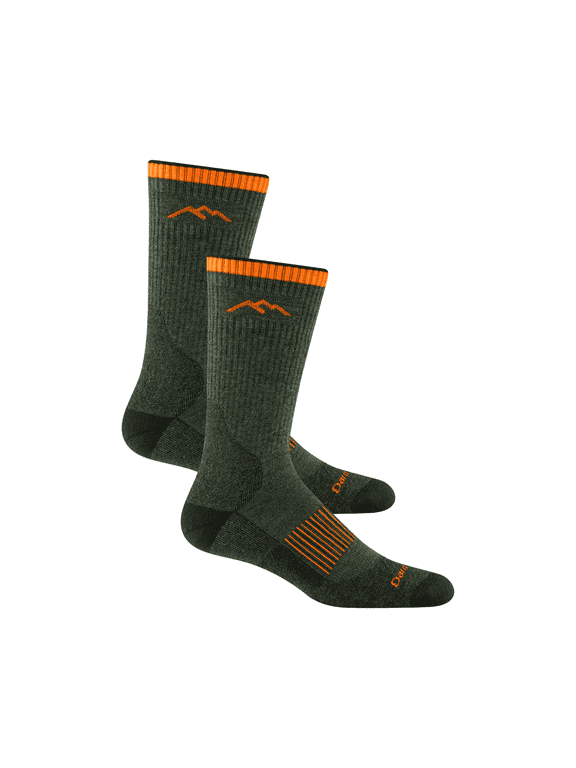 Darn Tough Men’s Hunting Boot Sock, Midweight Cushion, Forest, Large