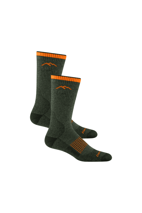 Darn Tough Men’s Hunting Boot Sock, Midweight Cushion, Forest, Large