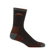 Darn Tough Mens Hiker Micro Crew Midweight with Cushion Walnut Large