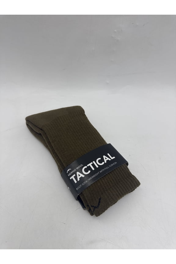 DARN TOUGH TACTICAL BOOT FULL CUSHION SOCKS T4022 UNISEX SIZE SMALL - BROWN