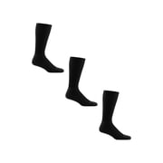 Darn Tough The Standard Mid-Calf Lightweight, Black, Large 3-Pack