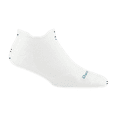 thumbnail image 1 of Darn Tough Women's Run Coolmax No Show Tab Ultra-Lightweight Running Socks with Cushion, Small Size, White, 1 of 5