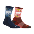 thumbnail image 1 of Darn Tough Women's Ultimate Lightweight with Cushion Goat Hiking Sock Set, Medium (Variety Pack), 1 of 7