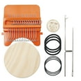 thumbnail image 1 of Darning Loom Speedweve Type Weave Tool, 14 Hooks Convenient Small Weaving Loom Kit for Beginners Quickly Mending Jeans, Repair Holes, DIY Beautiful Weaving Arts on Clothes Socks, 1 of 7