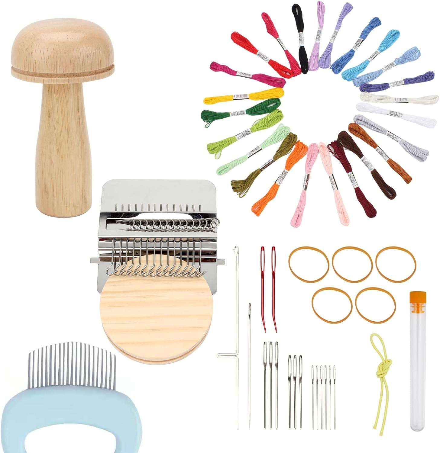 Callipe Darning Mushroom With Needle Thread Wood Darning Egg Sewing Tool Diy Sewing Crafts Hats Pants Sweaters Socks Hole Darner Mending Tools Callipe Darning Mushroom With Needle Thread Wood Darning Egg Sewing Tool Diy Sewing Crafts Hats Pants Sweaters Socks Hole Darner Mending Tools