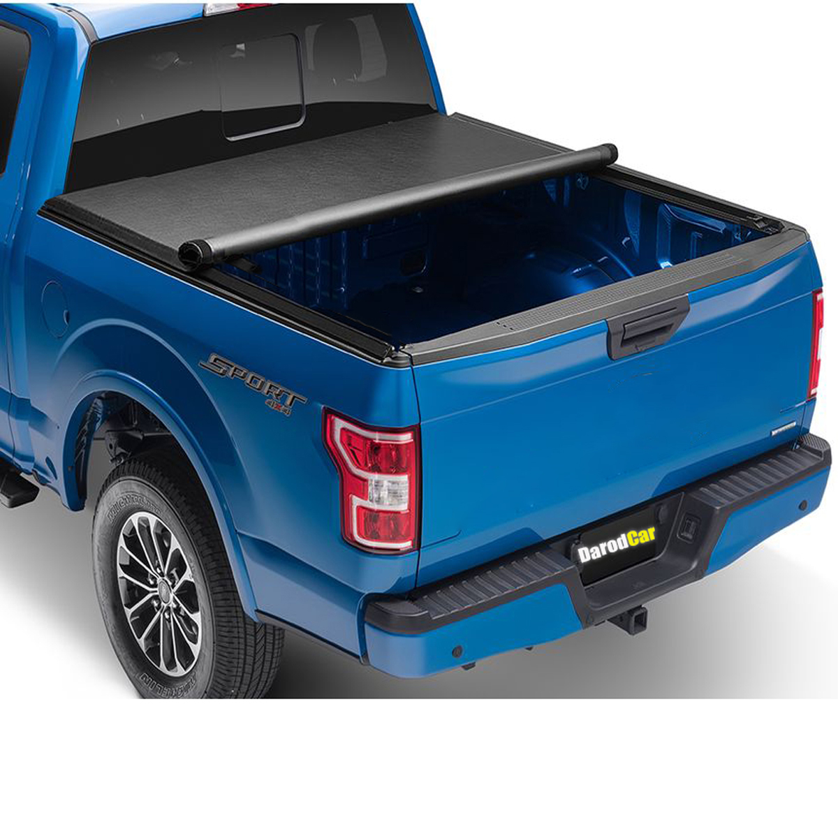 Darodcar 5ft Soft Top Roll-up Vinyl Tonneau Cover for Toyota Tacoma ...