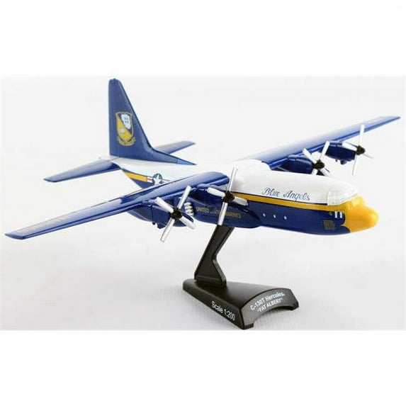 Daron Postage Stamp Collection - Lockheed C-130 Hercules Transport Blue Angels Fat Albert