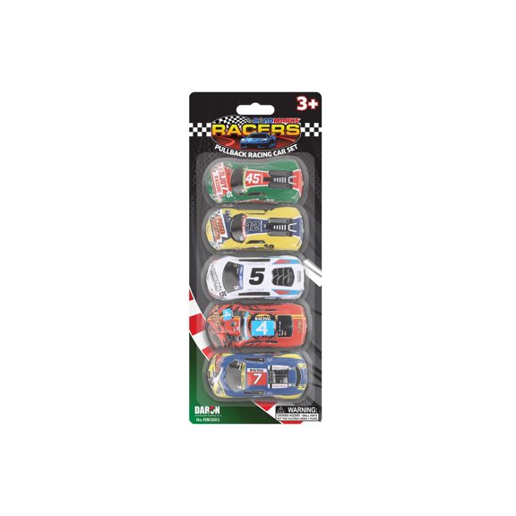 Daron RM3003 Road Marks Metal Racing Cars - Pack of 5