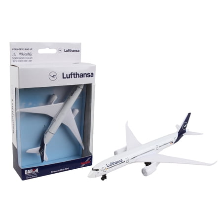 Single Plane Lufthansa Die Cast Metal Daron Toy 23941