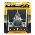 thumbnail image 1 of Lockheed Martin F-22 Raptor Stealth Aircraft Gray "US Air Force YF-22" w/Runway Section Diecast Model Airplane by Runway24, 1 of 7