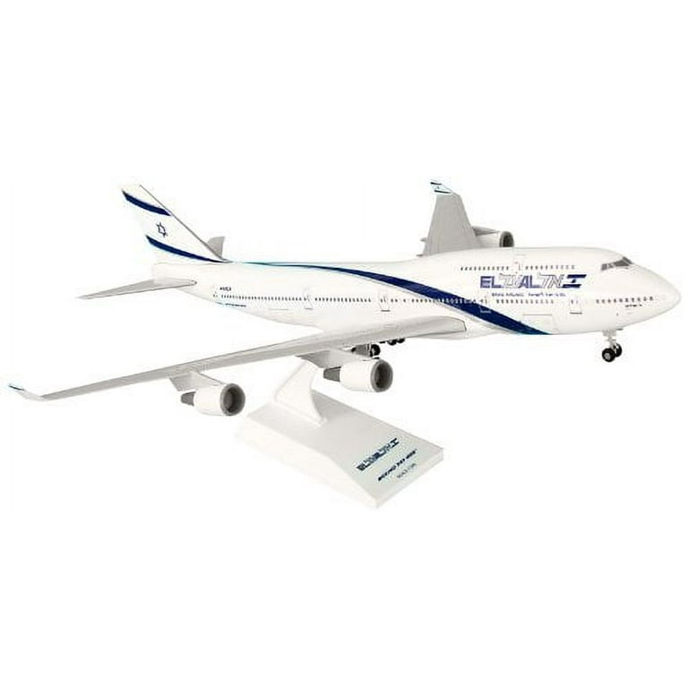 SKYMARKS EL AL 747-400 1/200 W/GEAR (**) - Walmart.com