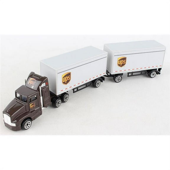 Daron UPS Tandem Model Tractor Trailer