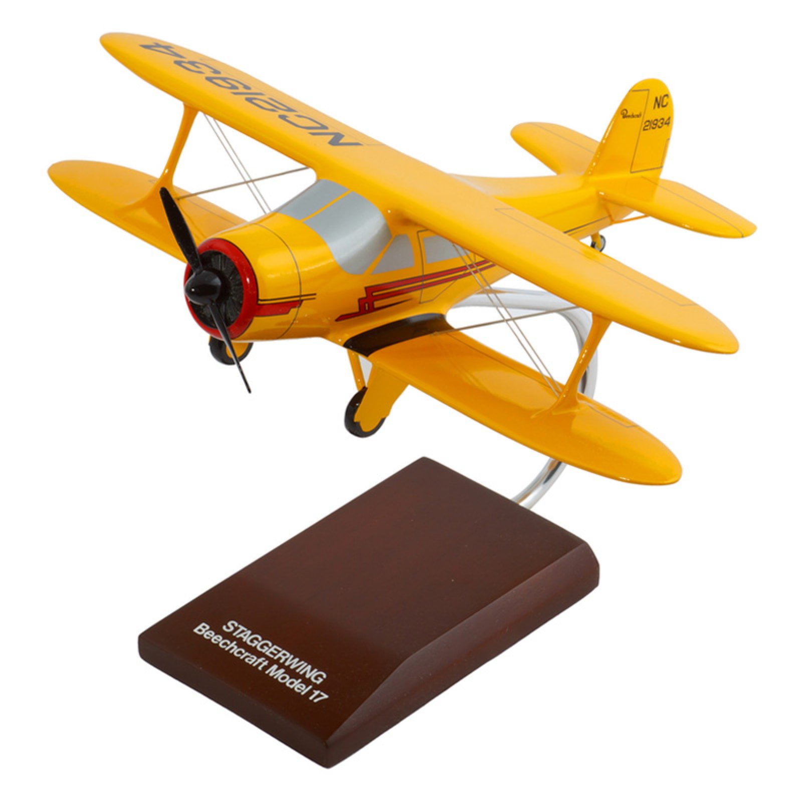 Daron Worldwide Beech Aircraft G-17 Staggerwing Model Airplane