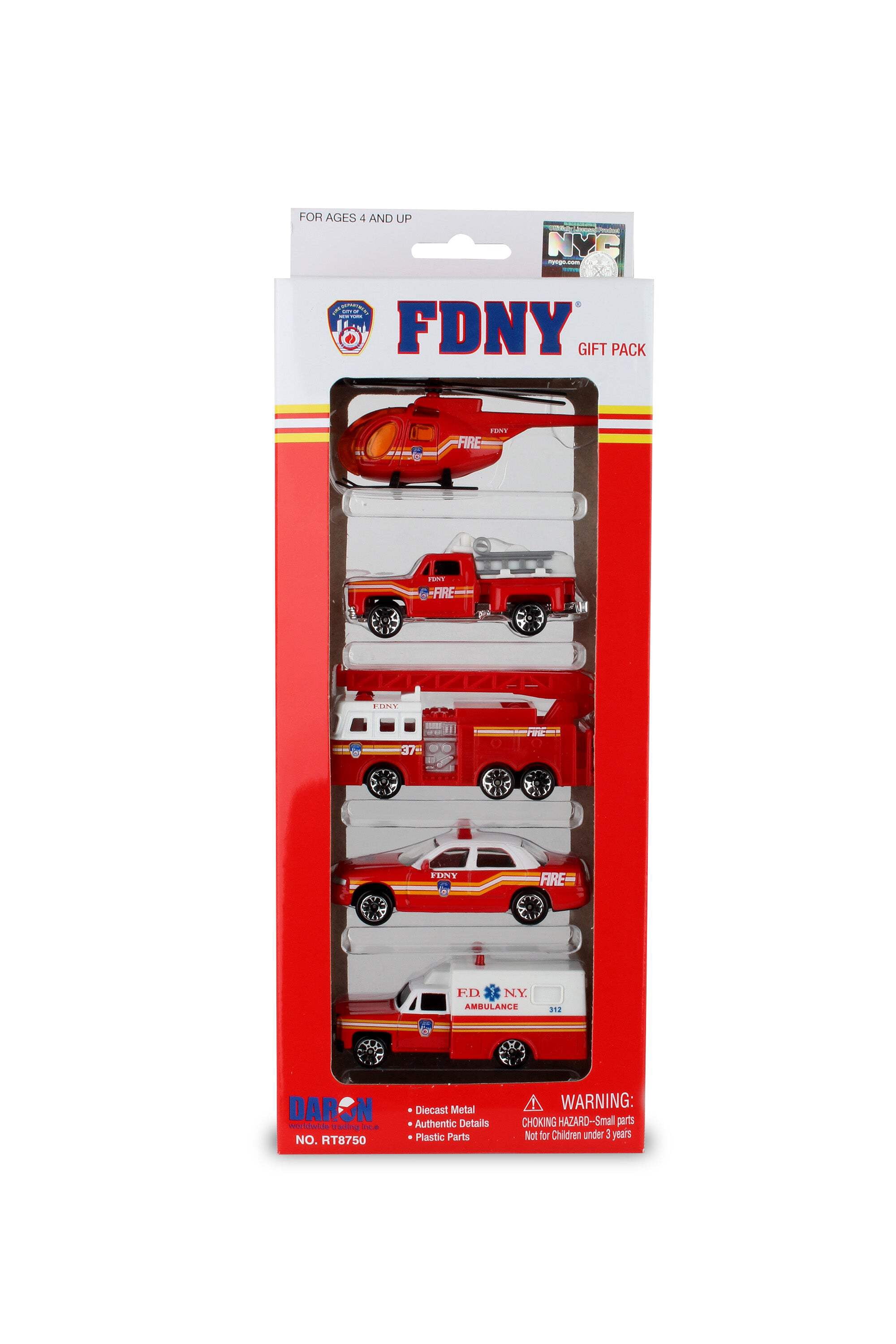 Daron Worldwide Trading Inc. Approximately 1/64 Scale Fire 