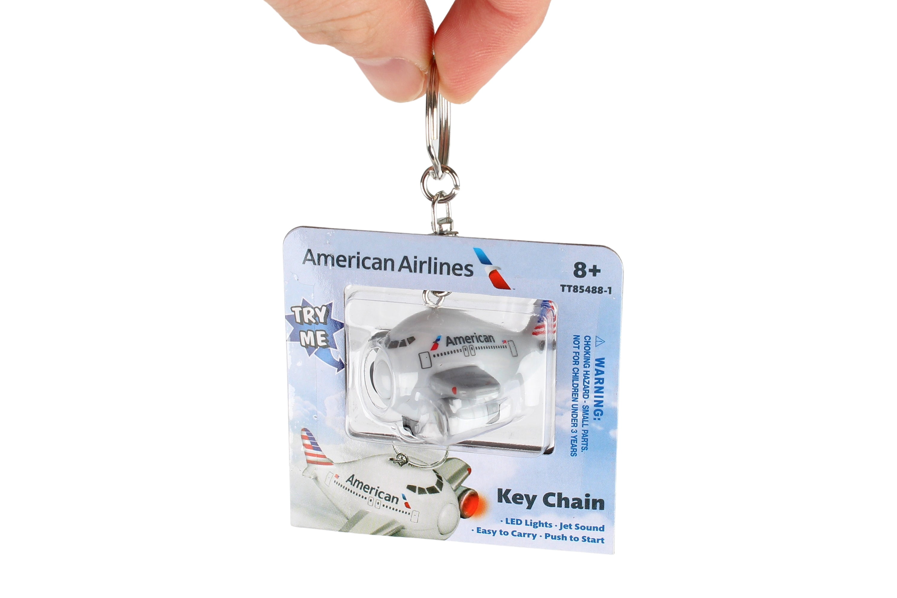 Daron Worldwide Trading TT85488 American Airlines Keychain with Light ...