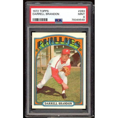 Darrell Brandon Card 1972 Topps #283
