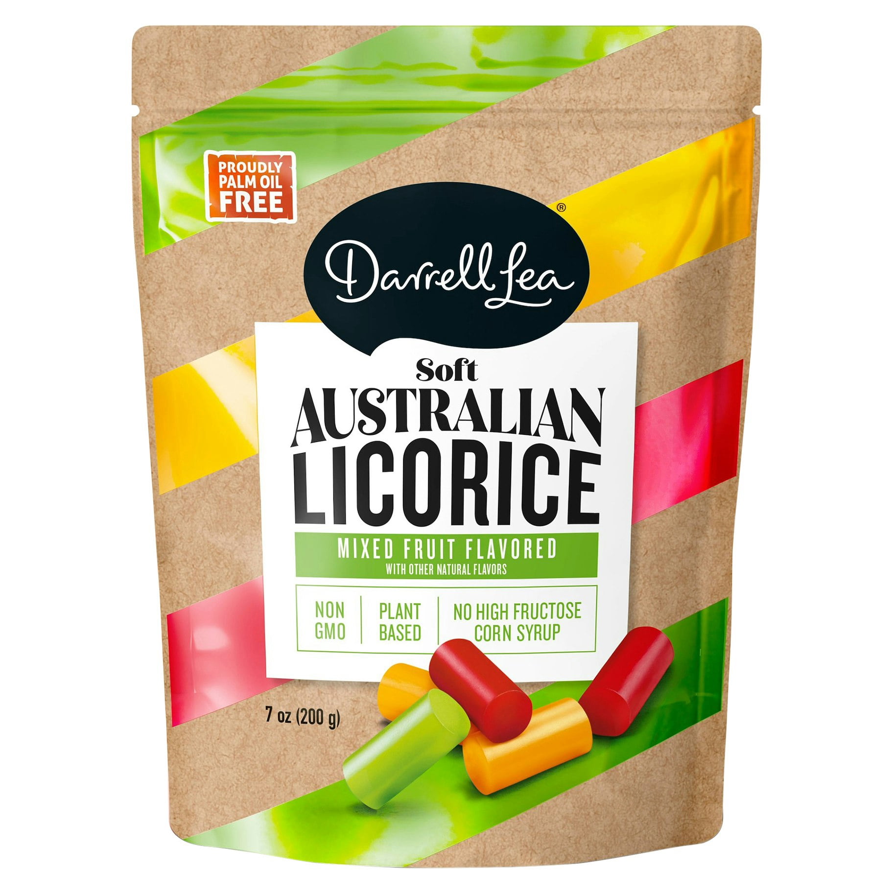 Darrell Lea Licorice Mixed Flavor Candy 7 oz (Pack of 16)