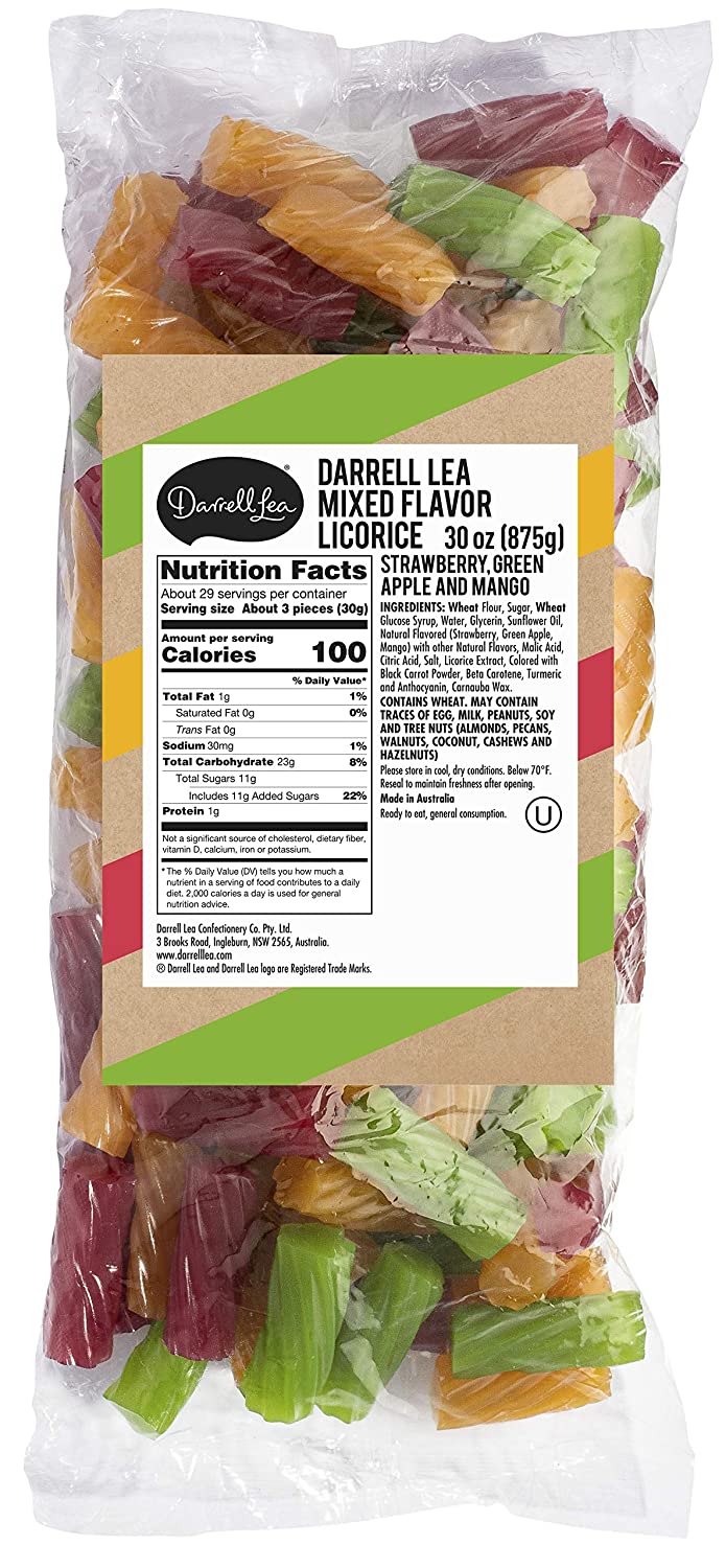 Darrell Lea Liquorice Allsorts Traditional Mix, 5oz