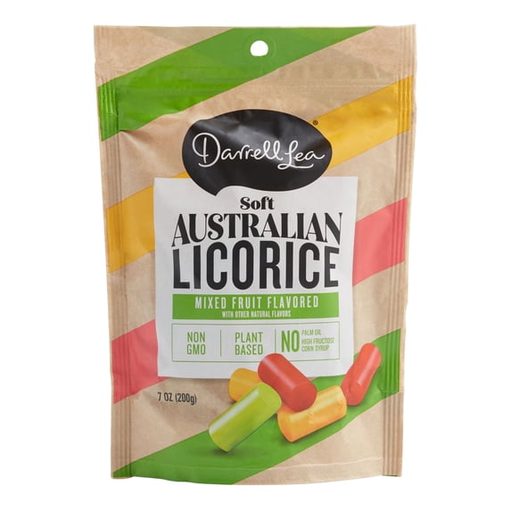 Darrell Lea Mixed Fruit Soft Australian Licorice 7 oz. 2 each