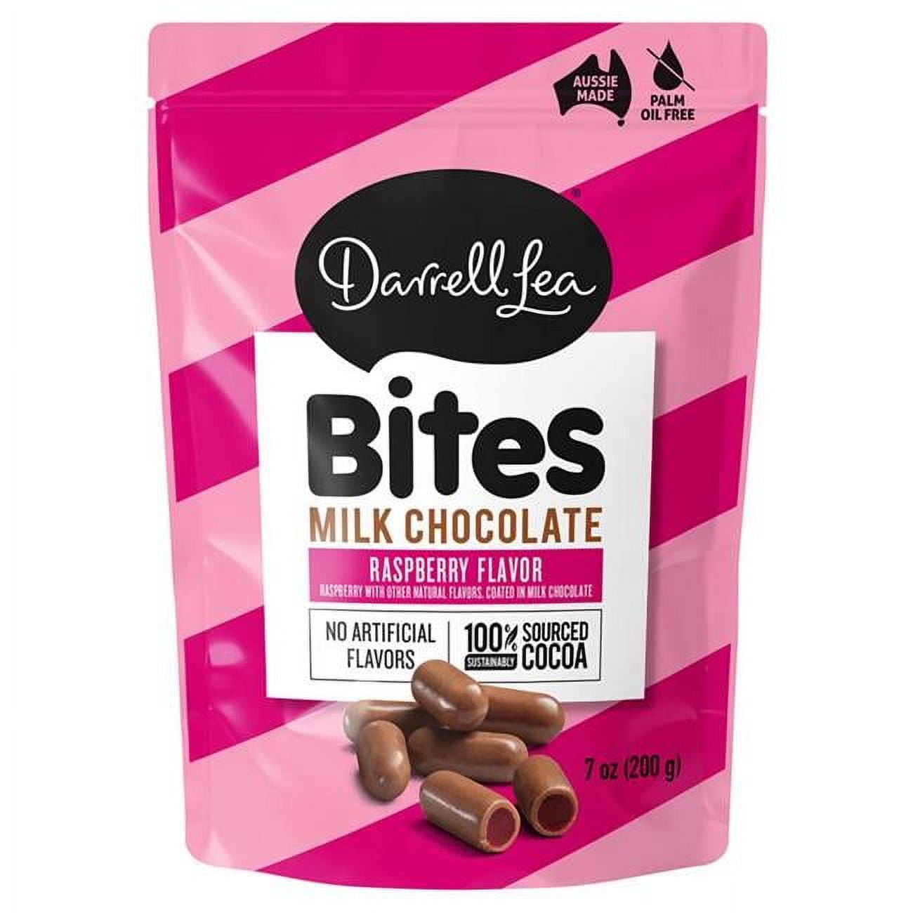 Darrell Lea Raspberry/Milk Chocolate Licorice Bites 7 oz