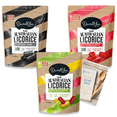 thumbnail image 1 of Darrell Lea Soft Australian Licorice Variety Pack of 3 with Empire Mercante Digital Recipe Book, 1 of each (Original Black Licorice, Strawberry Licorice, Mixed Fruit Licorice) 21 oz total, Non-GMO, 1 of 9