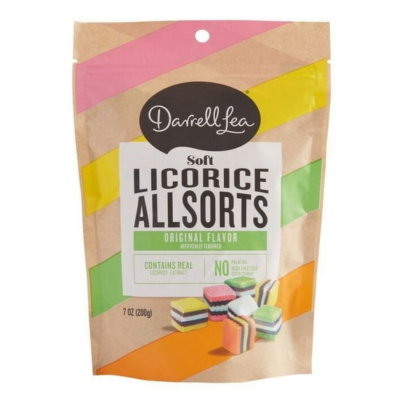 Darrell Lea Soft Licorice Allsorts 7 oz. 2ea Pack of 4